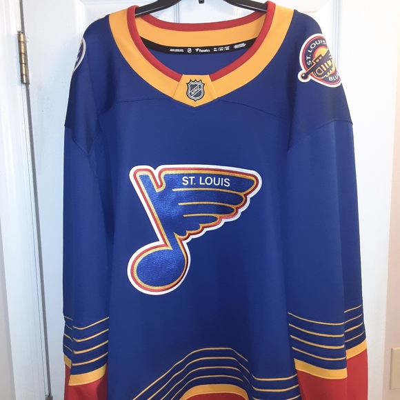 St. Louis Blues 4XL Jersey NHL Retro Throwback - Picture 1 of 2